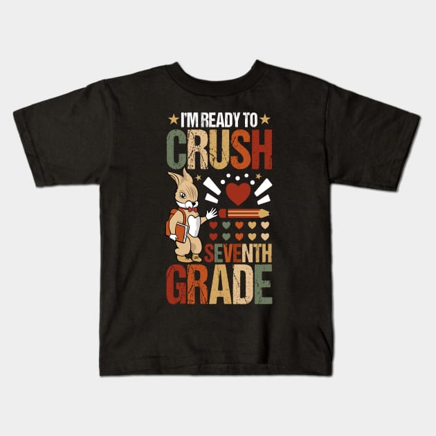 Seventh Grade Kids T-Shirt by Tesszero